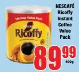 Boxer Nescafé Ricoffy Instant Coffee Value Pack offer