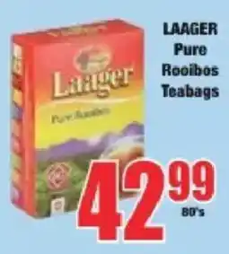 Boxer Laager Pure Rooibos Teabags offer