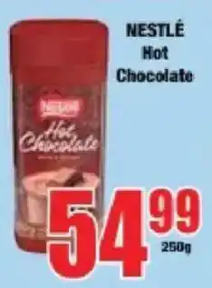 Boxer Nestlé Hot Chocolate offer