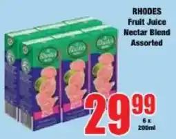 Boxer Rhodes Fruit Juice Nectar Blend Assorted offer