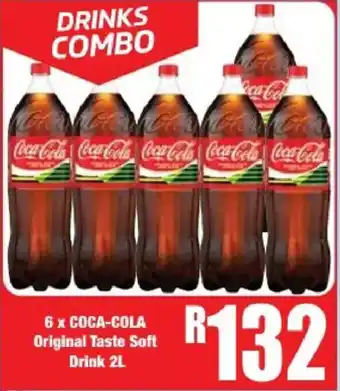 Boxer Coca-Cola Original Taste Soft Drink offer