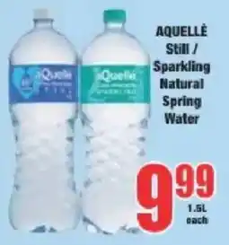 Boxer Aquelle Still/ Sparkling Natural Spring Water offer