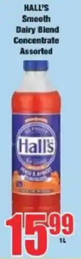 Boxer Hall's Smooth Dairy Blend Concentrate Assorted offer