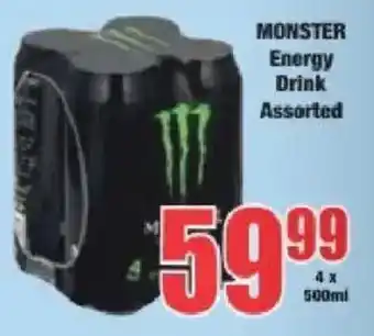 Boxer Monster Energy Drink Assorted offer