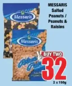 Boxer Messaris Salted Peanuts/ Peanuts & Raisins offer