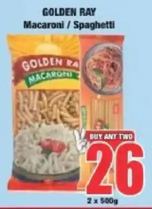 Boxer Golden Ray Macaroni/ Spaghetti offer