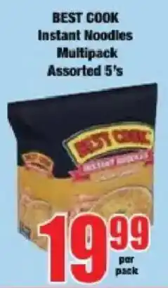 Boxer Best Cook Instant Noodles Multipack Assorted offer
