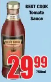 Boxer Best Cook Tomato Sauce offer
