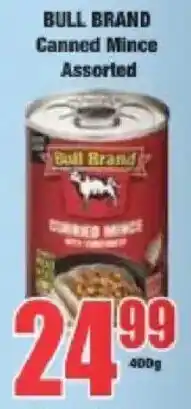 Boxer Bull Brand Canned Mince Assorted offer