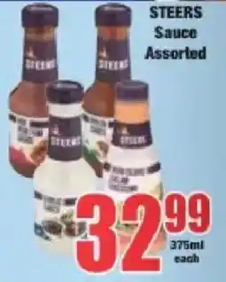 Boxer Steers Sauce Assorted offer