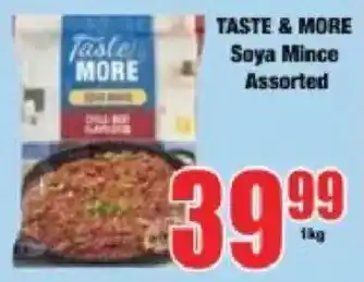 Boxer Taste & More Soya Mince Assorted offer