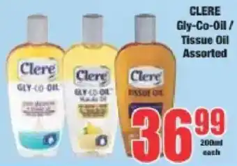 Boxer Clere Gly-Co-Oil/ Tissue Oil Assorted offer