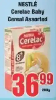 Boxer Nestlé Cerelac Baby Cereal Assorted offer