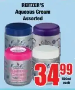 Boxer Reitzer's Aqueous Cream Assorted offer