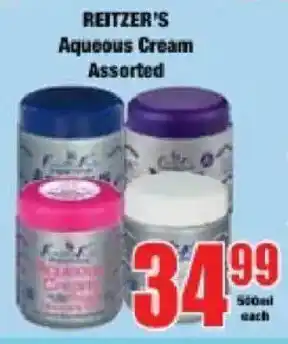 Boxer Reitzer's Aqueous Cream Assorted offer