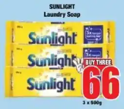 Boxer Sunlight Laundry Soap offer