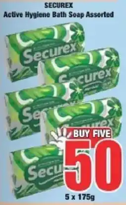 Boxer Securex Active Hygiene Bath Soap Assorted offer