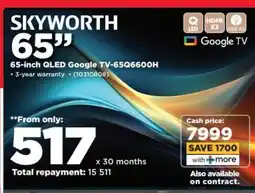 HiFi Corp SKYWORTH 65 offer