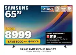 HiFi Corp Samsung 65 inch QLED Q6FA 4K Smart TV offer