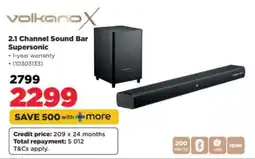HiFi Corp Volkano X 2.1 Channel Sound Bar Supersonic offer