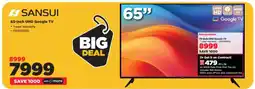 HiFi Corp Sansui 65-inch UHD Google TV offer