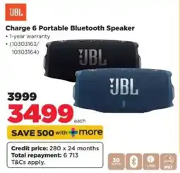 HiFi Corp Charge 6 Portable Bluetooth Speaker offer