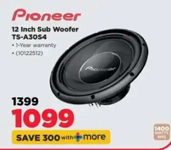 HiFi Corp Pioneer 12 Inch Sub Woofer TS-A30S4 offer