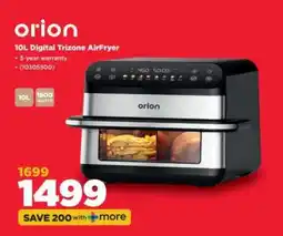 HiFi Corp orion 10L Digital Trizone AirFryer offer