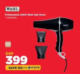 HiFi Corp WAHL Professional 2000 Watt Hair Dryer offer