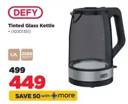 HiFi Corp DEFY Tinted Glass Kettle offer