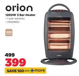 HiFi Corp orion 1200W 3 Bar Heater offer