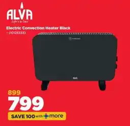 HiFi Corp ALVA Electric Convection Heater Black offer