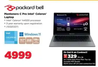 HiFi Corp Montenero C Pro Intel Celeron Laptop offer