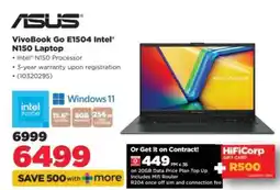 HiFi Corp ASUS VivoBook Go E1504 Intel N150 Laptop offer