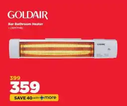HiFi Corp Goldair Bar Bathroom Heater offer
