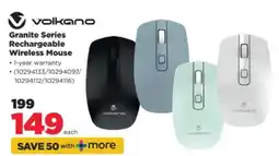 HiFi Corp Volkano Granite Series Rechargeable Wireless Mouse offer