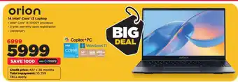 HiFi Corp orion 14 Intel Core i3 Laptop offer