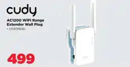HiFi Corp cudy AC1200 WiFi Range Extender Wall Plug offer