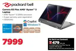 HiFi Corp Packard Bell Carrera R3 Flex AMD Ryzen 3 Laptop offer