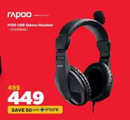 HiFi Corp Rapoo H150 USB Stereo Headset offer