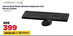 HiFi Corp VolkanoX Garnet Dual Mode Wireless Keyboard and Mouse Combo offer