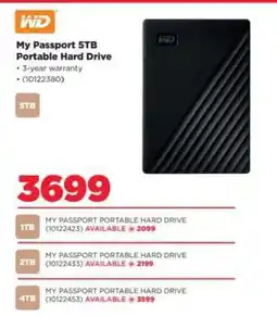 HiFi Corp My Passport 5TB Portable Hard Drive offer