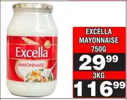 Advance Cash n Carry EXCELLA MAYONNAISE 750g offer
