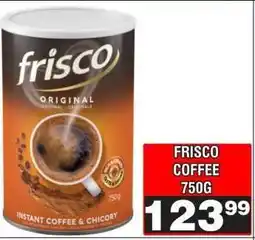 Advance Cash n Carry FRISCO COFFEE 750G offer