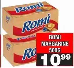 Advance Cash n Carry ROMI MARGARINE 500G offer