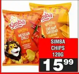 Advance Cash n Carry SIMBA CHIPS 120G offer