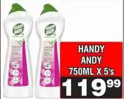Advance Cash n Carry HANDY ANDY 750ML X 5's offer