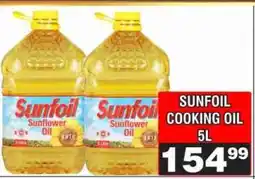 Advance Cash n Carry SUNFOIL COOKING OIL 5L offer