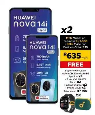 MTN HUAWEI nova 14i offer