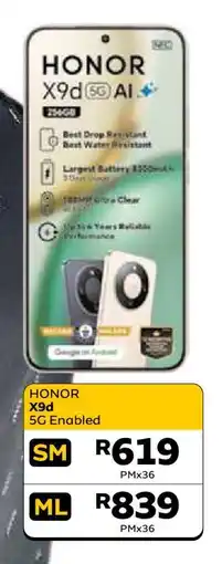 MTN HONOR X9d 5G Enabled offer